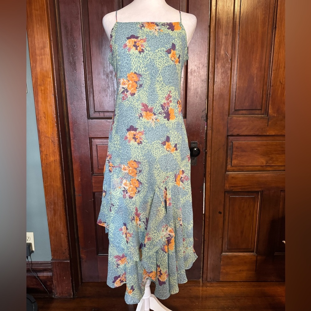 Urban Outfitters Y2K Style Dress Size Medium Floral Animal Print